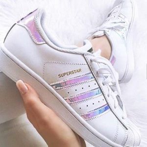 Holographic superstar adidas